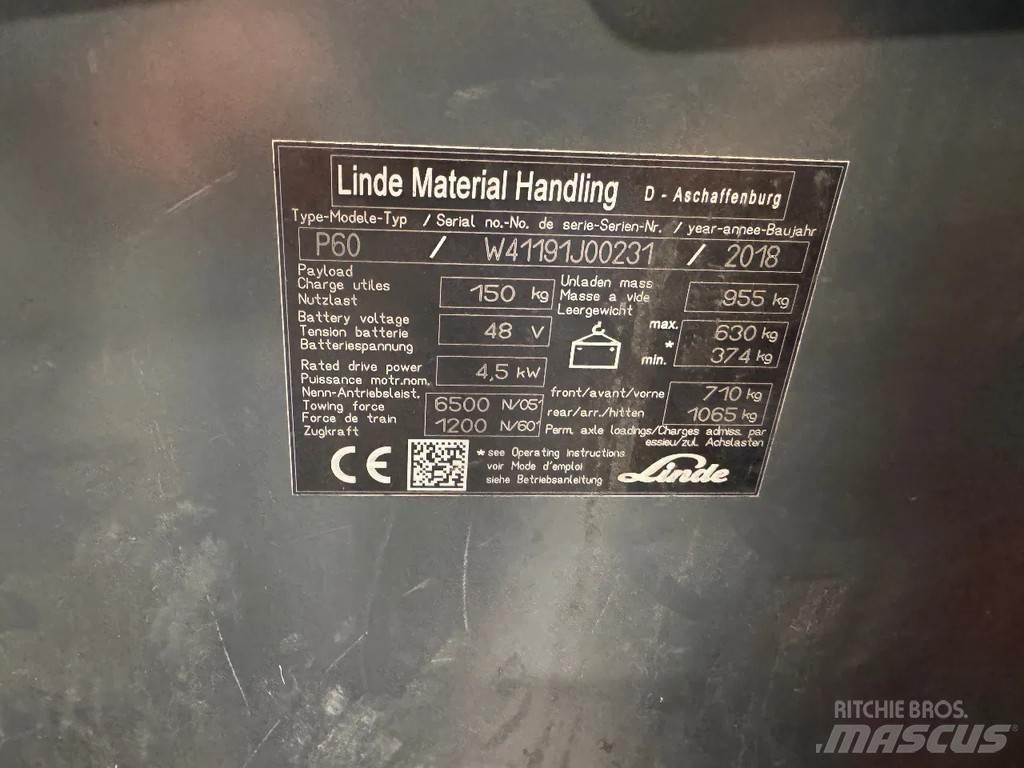 Linde P 60 Laden en Lossen - overige