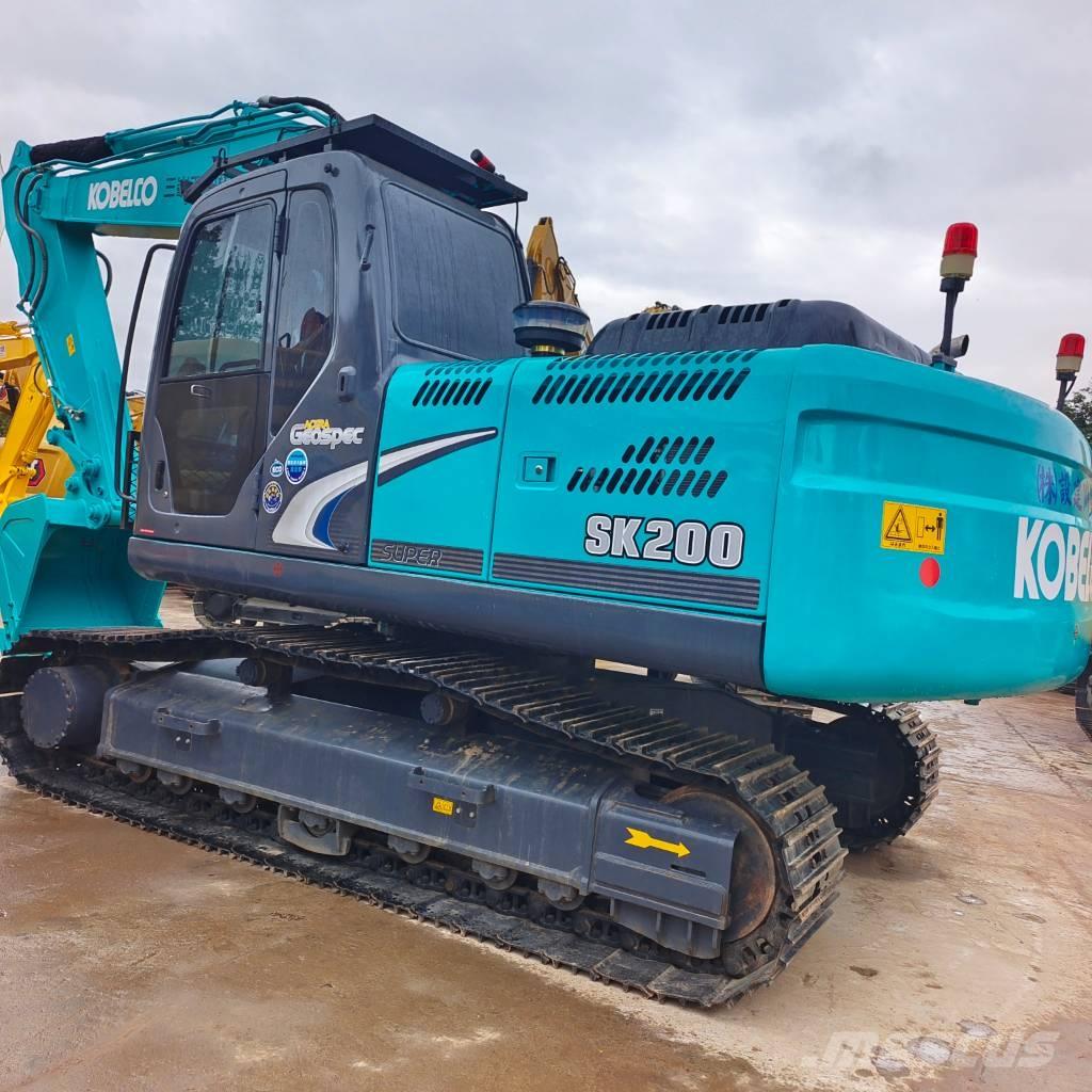 Kobelco SK 200 Rupsgraafmachines