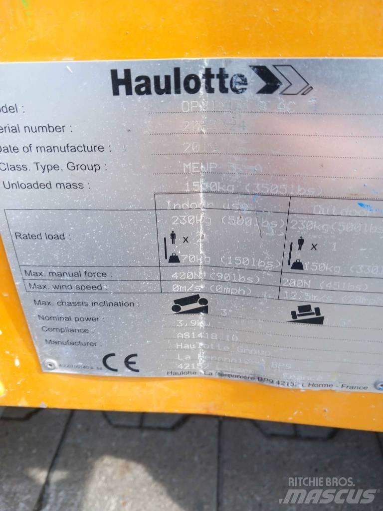 Haulotte Optimum  8 Schaarhoogwerkers