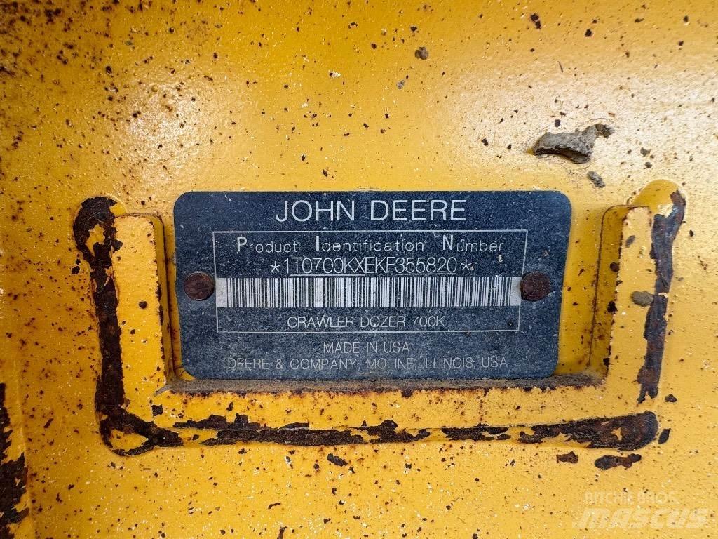 DEERE 700K LGP Rupsdozers