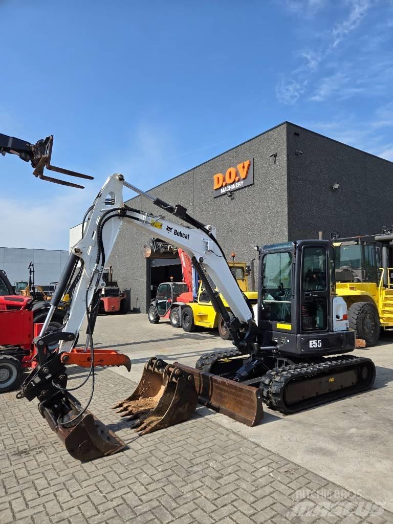 Bobcat E 55 Minigraafmachines < 7t
