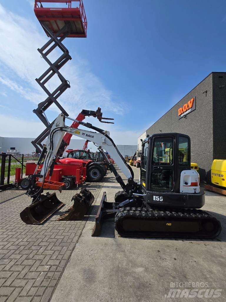 Bobcat E 55 Minigraafmachines < 7t