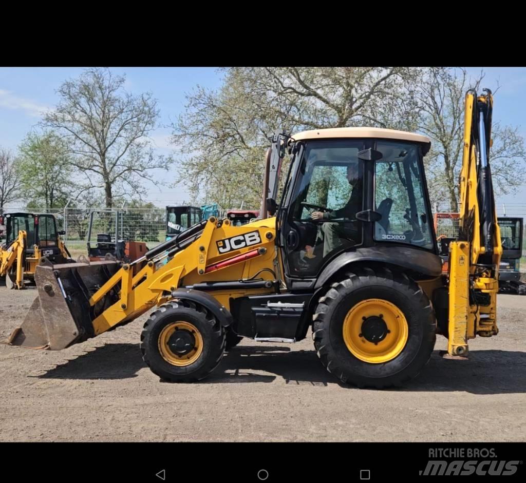 JCB 3 CX Graaf-laadcombinaties