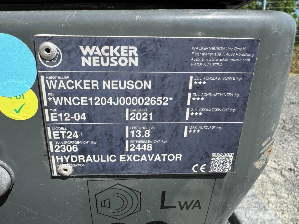 Wacker Neuson ET24 Rupsgraafmachines