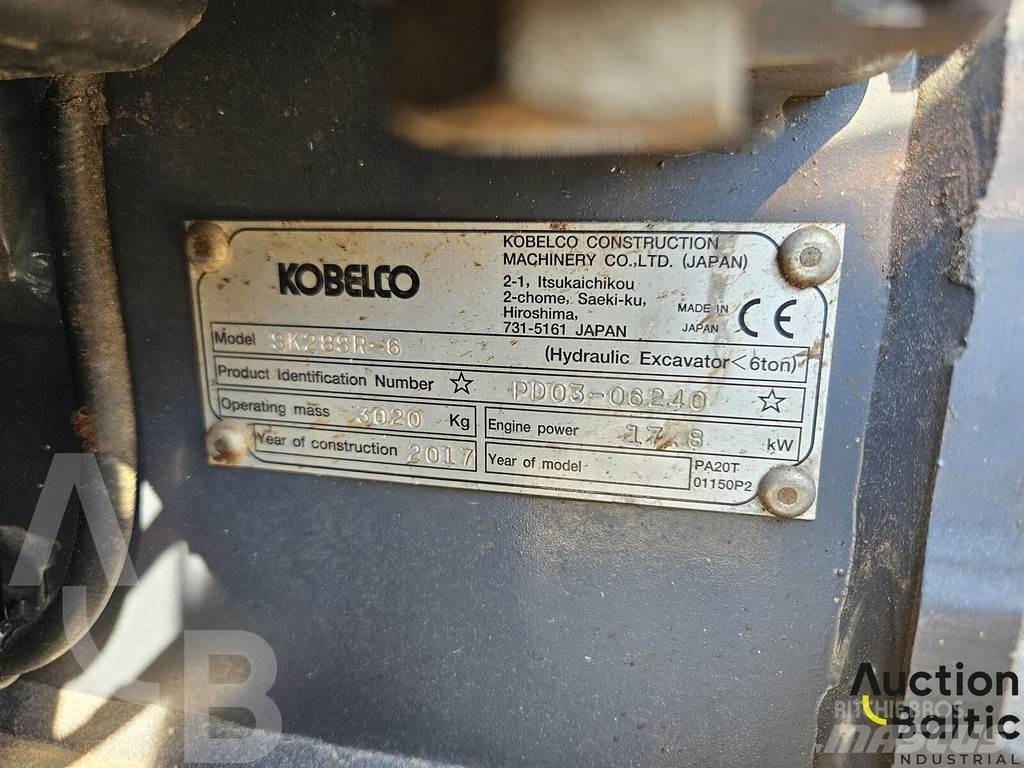 Kobelco SK28SR-6 Minigraafmachines < 7t