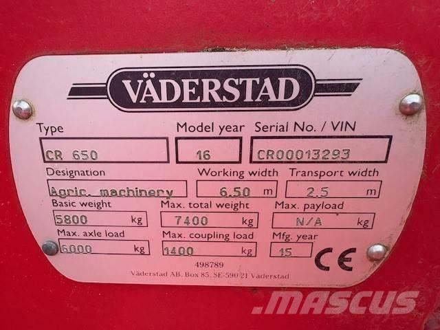 Väderstad Carrier650 Schijveneggen