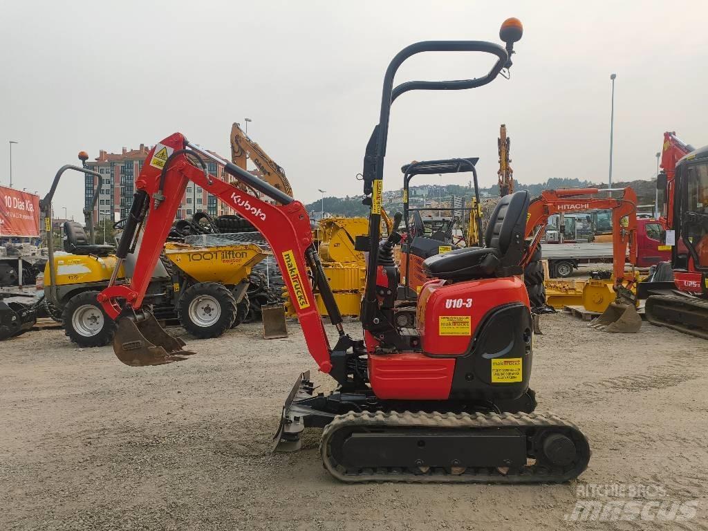 Kubota U 10-3 Minigraafmachines < 7t