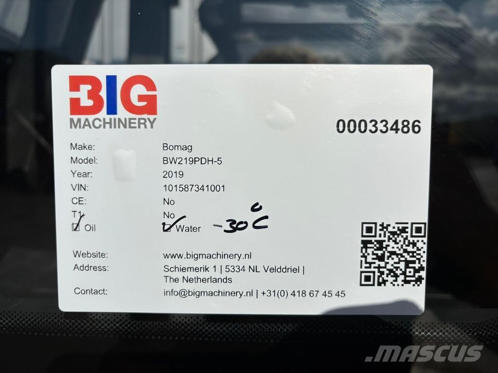 Bomag BW219PDH-5 Trilrolwalsen