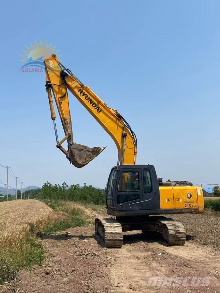 Hyundai Robex 215-7 Rupsgraafmachines