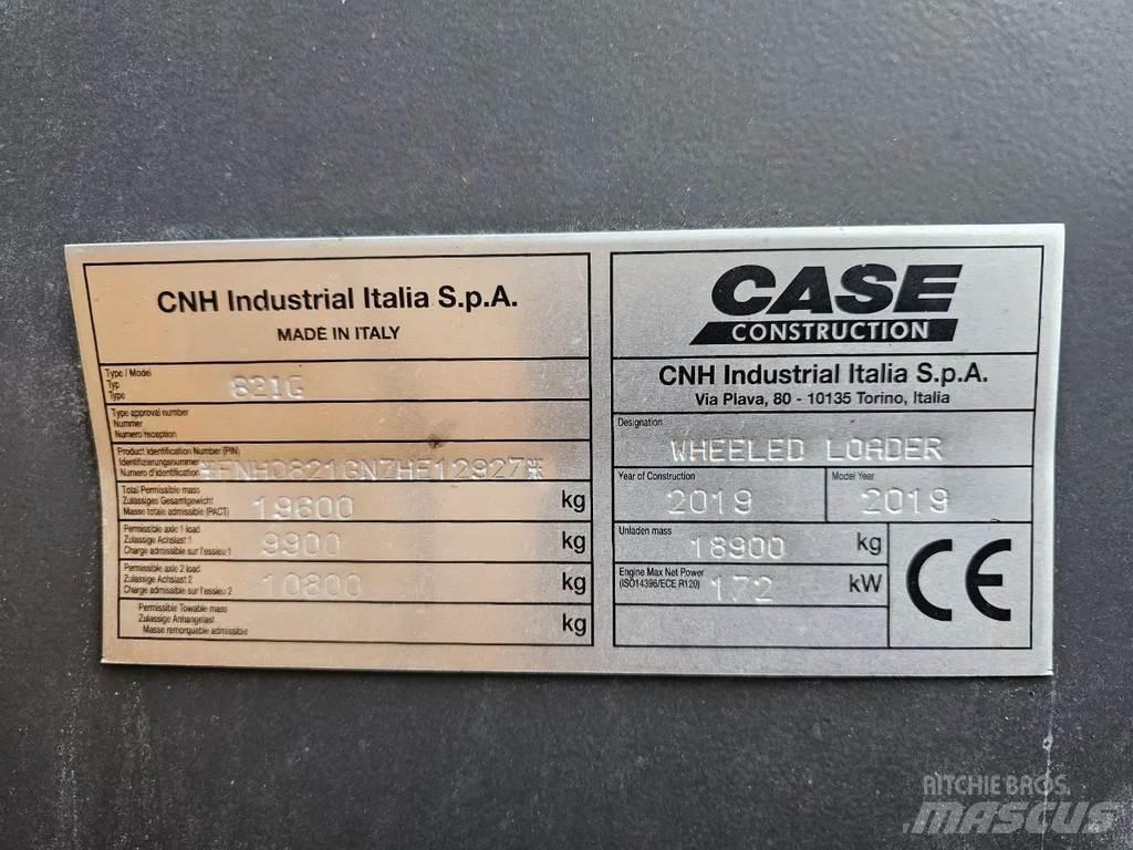 CASE 821G Wielladers