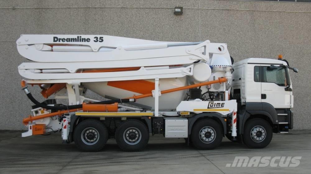 Mercedes-Benz Arocs Betonmixers en pompen