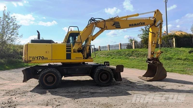 Komatsu PW 170-6 Wielgraafmachines