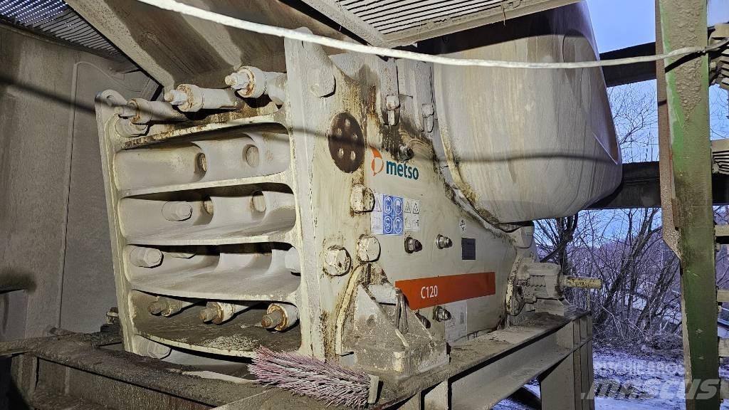 Metso Nordberg C120 Zeefinstallatie