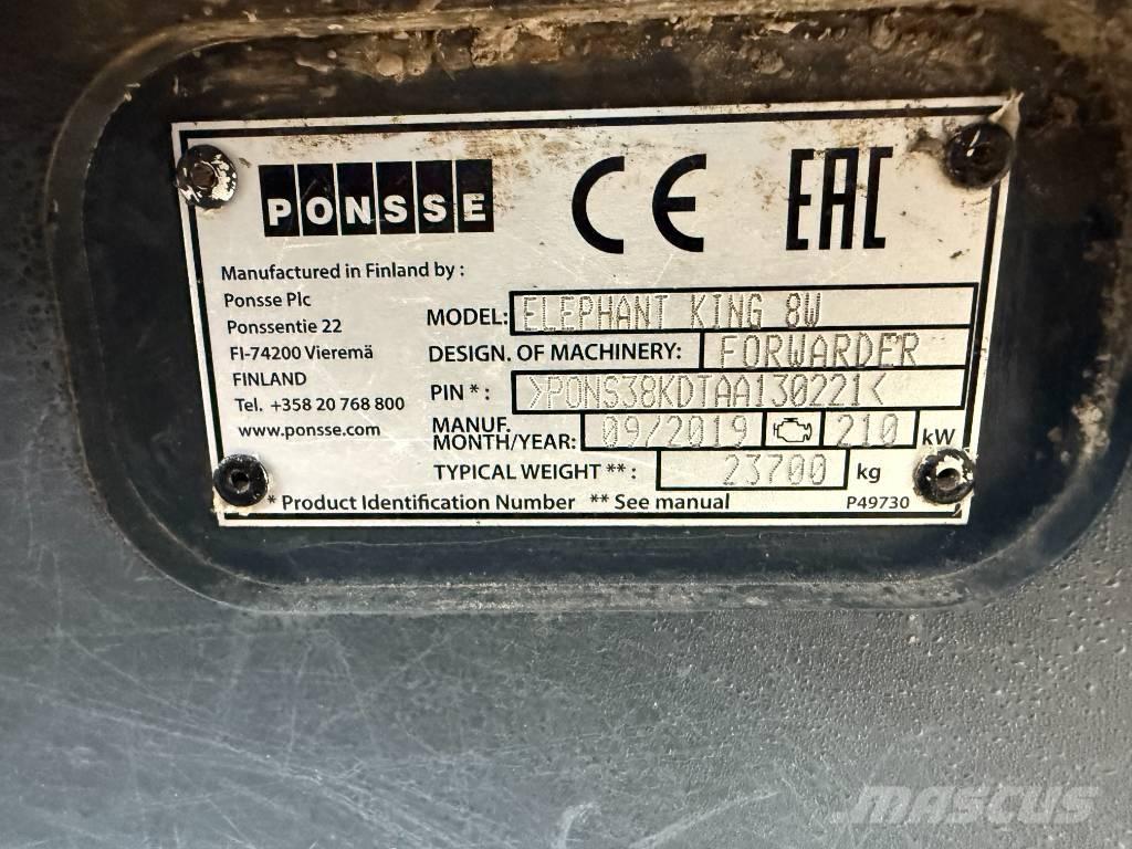 Ponsse Elephant King Forwarders