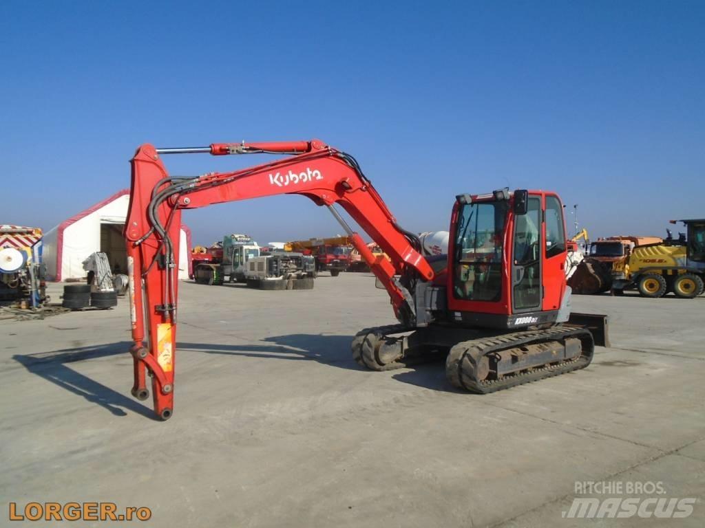 Kubota KX 080-3 Rupsgraafmachines