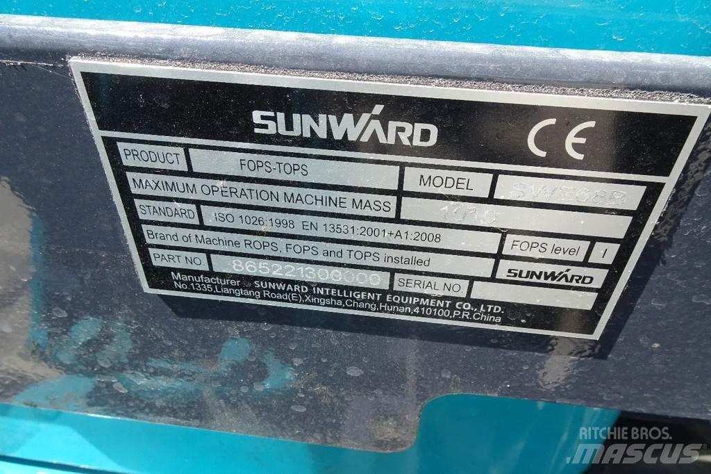 Sunward SWE08B Rupsgraafmachines