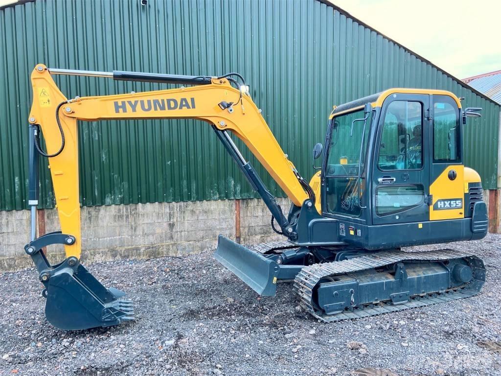 Hyundai HX55 Minigraafmachines < 7t