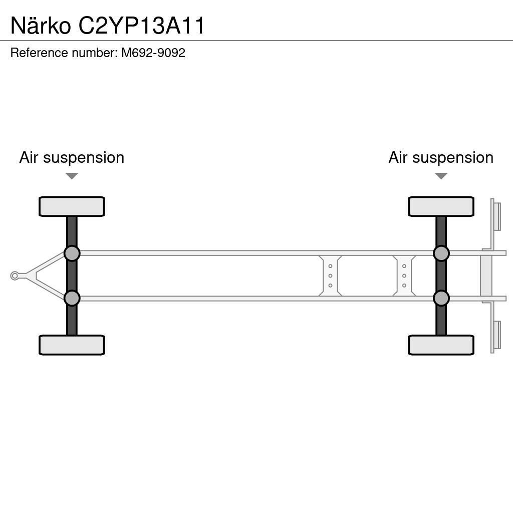 Närko C2YP13A11 Schuifzeilopbouw