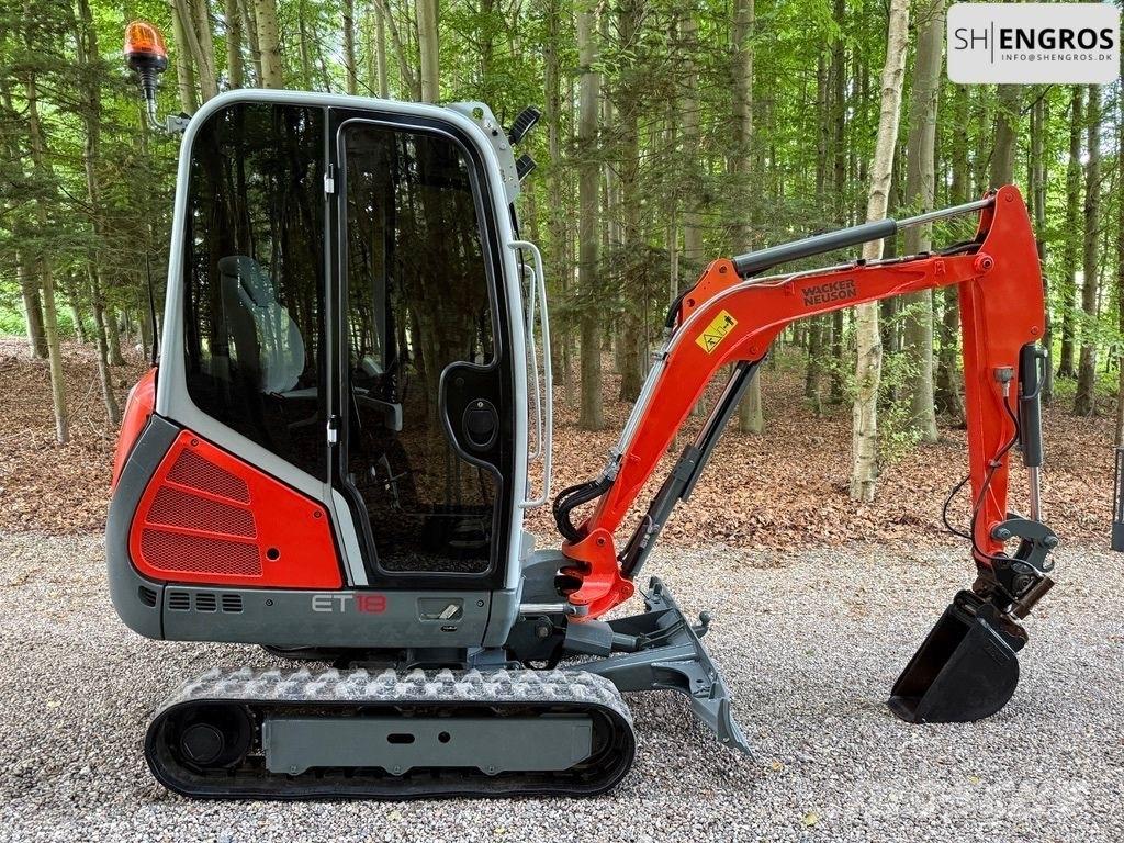 Wacker Neuson ET 18 Minigraafmachines < 7t