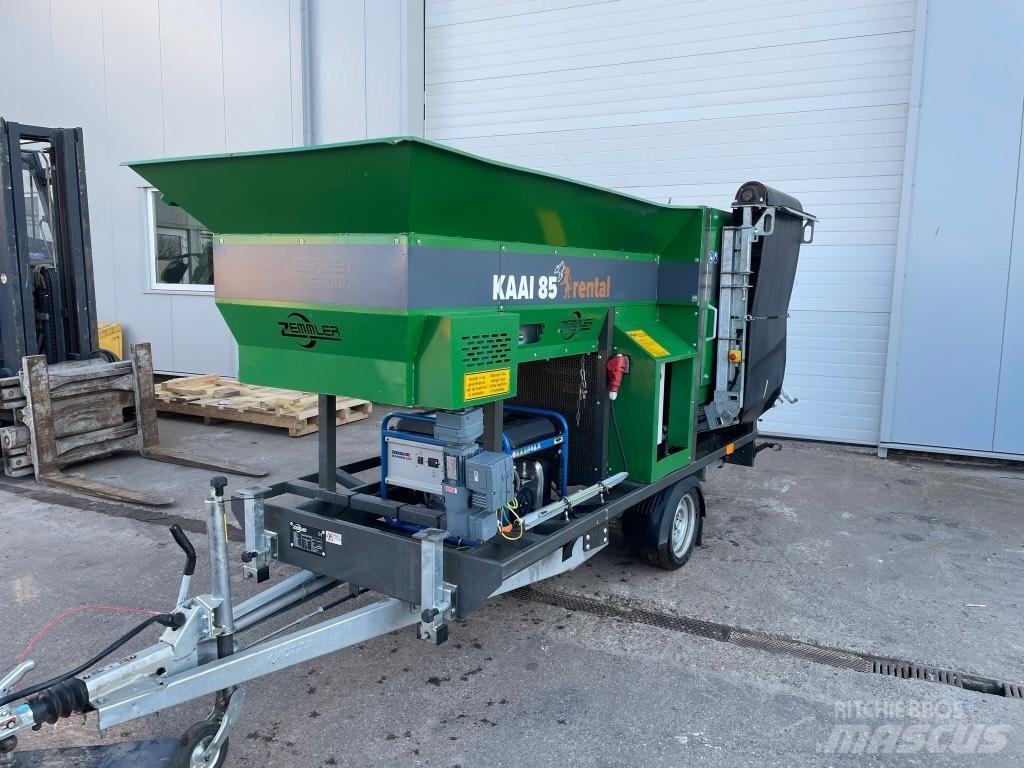Zemmler MS 1000 Mobiele zeefinstallaties