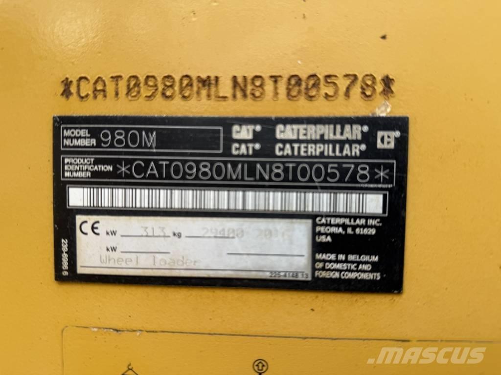 CAT 980M shovel + Bak Wielladers