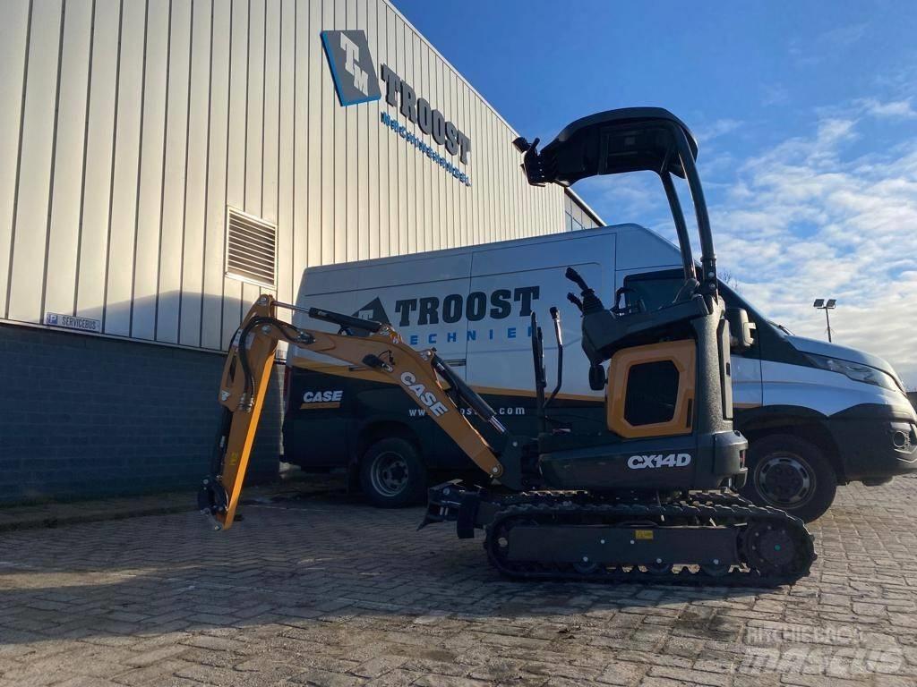 CASE CX14D Minigraafmachines < 7t