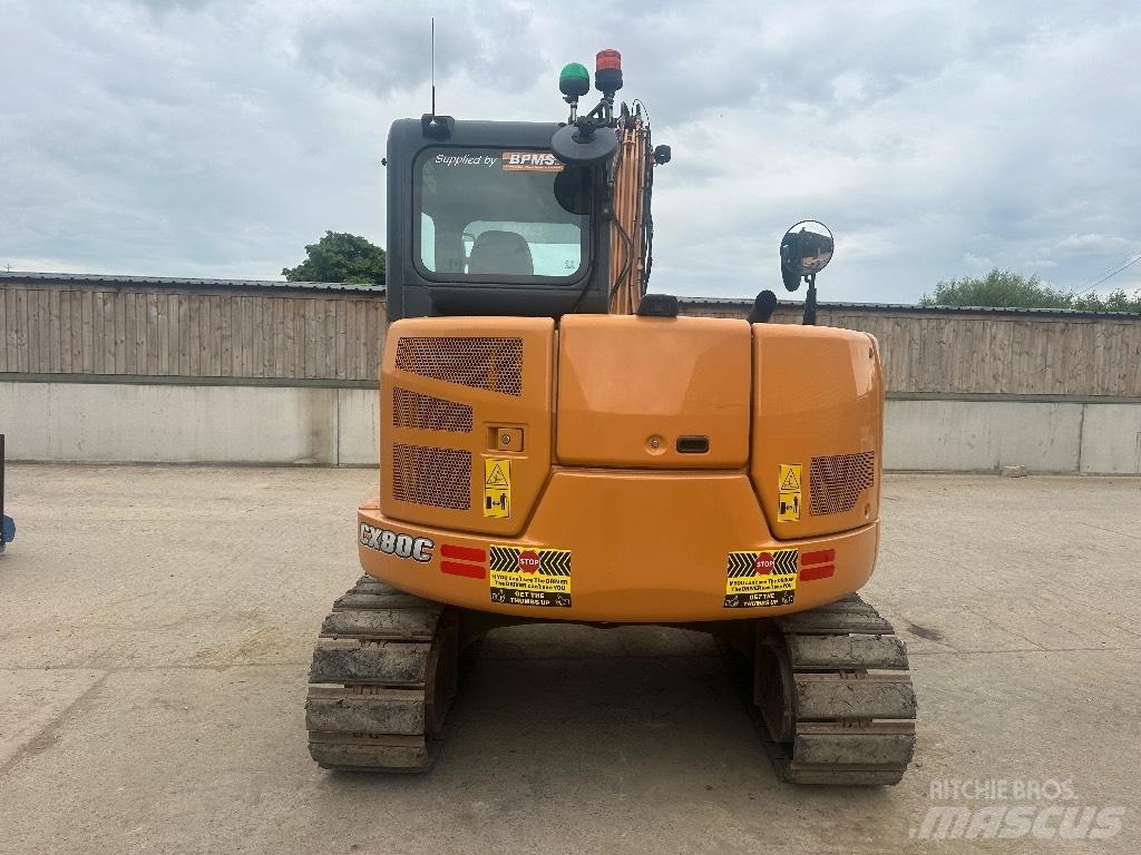 CASE CX 80 C Rupsgraafmachines