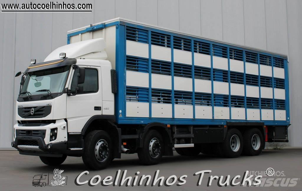 Volvo FMX 420 Dieren transport trucks