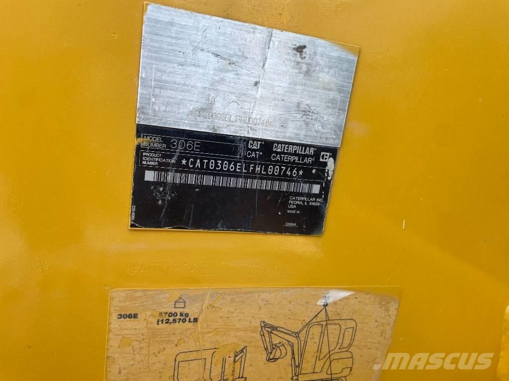 CAT 306 Minigraafmachines < 7t