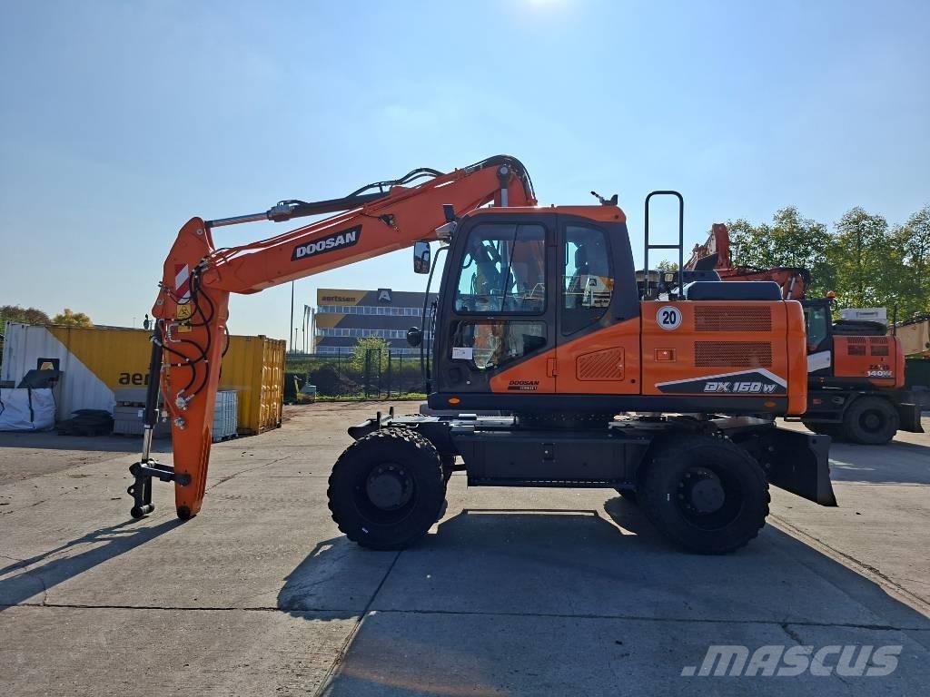 Doosan DX160W-7 Wielgraafmachines