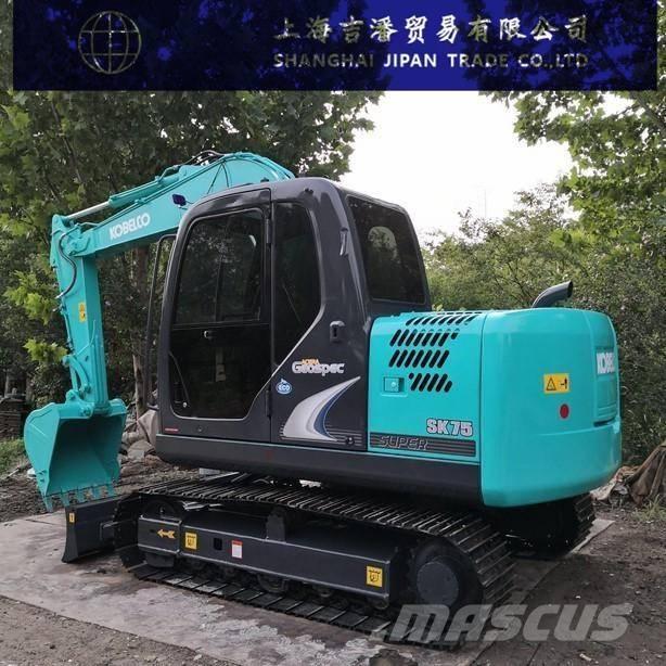 Kobelco SK 75 Midigraafmachines 7t - 12t