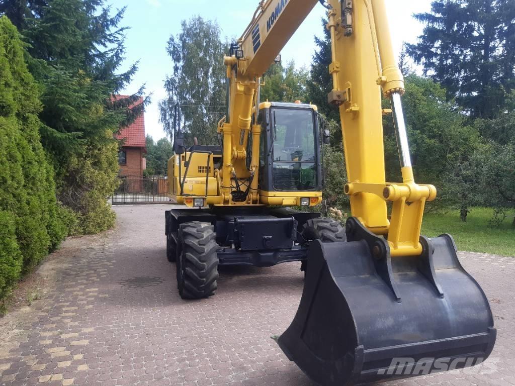 Komatsu PW 130-7 Wielgraafmachines