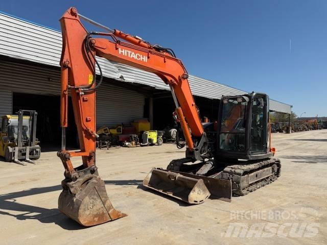 Hitachi ZX 85 Midigraafmachines 7t - 12t