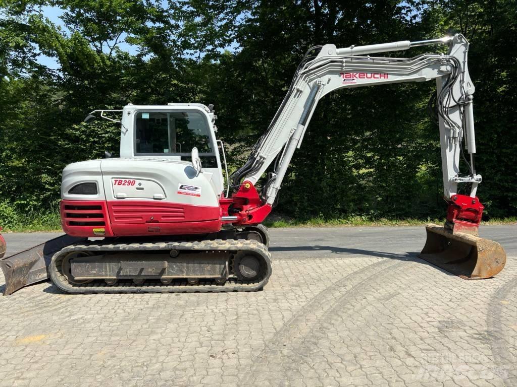 Takeuchi TB 290 Midigraafmachines 7t - 12t