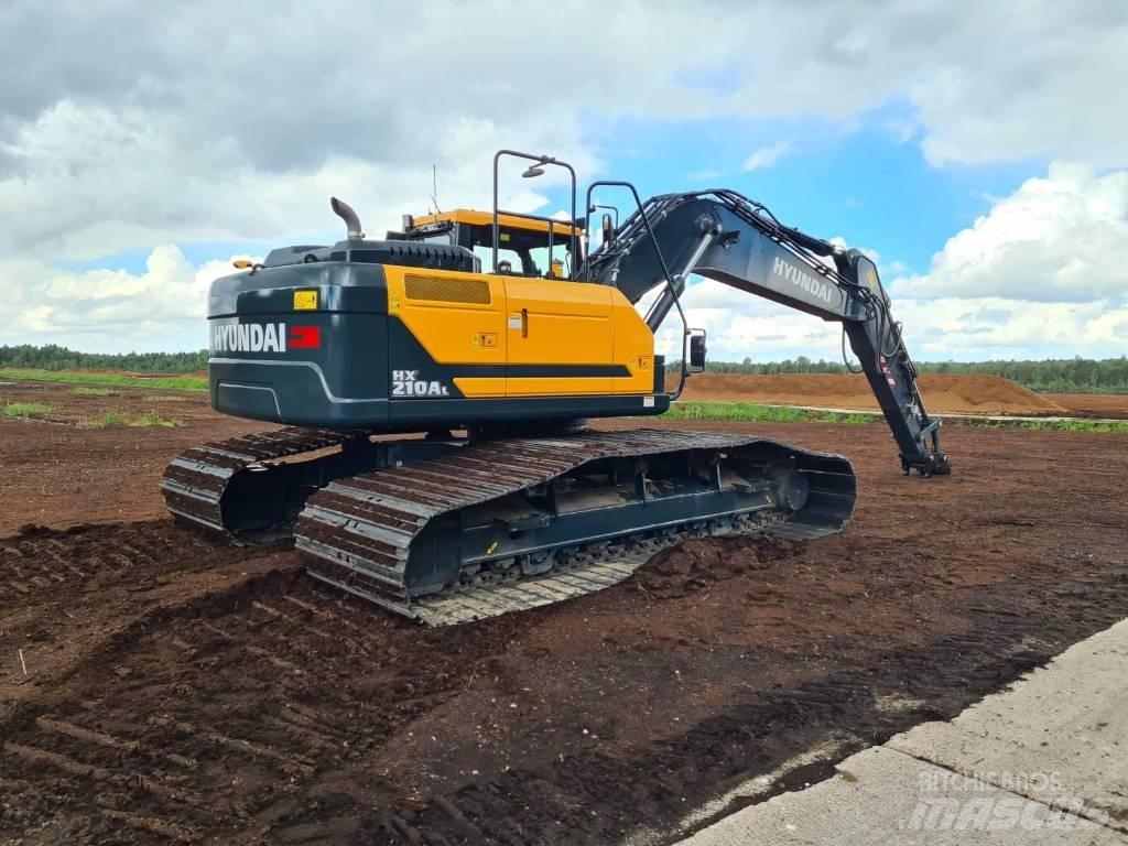 Hyundai HX210AL Rupsgraafmachines
