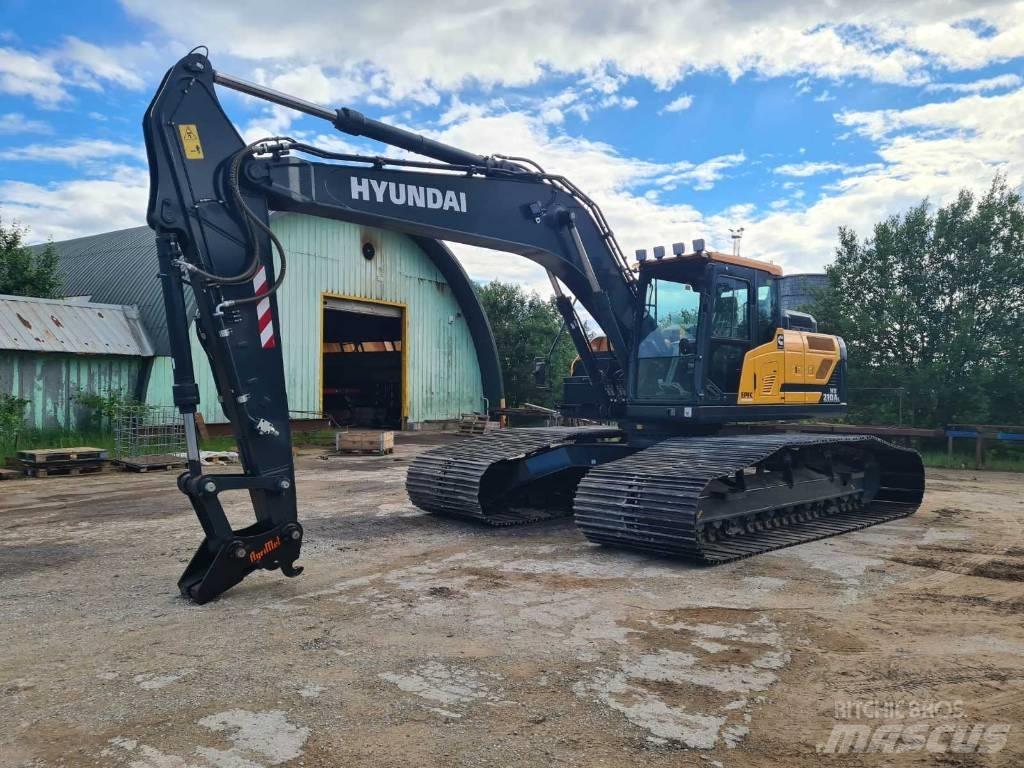 Hyundai HX210AL Rupsgraafmachines