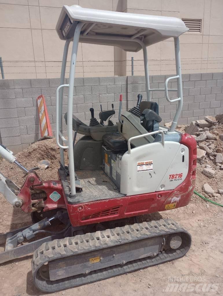 Takeuchi TB216RA Accessoires en onderdelen voor boormachines