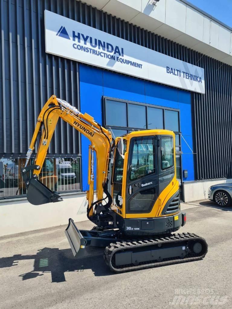 Hyundai R30Z-9AK Minigraafmachines < 7t