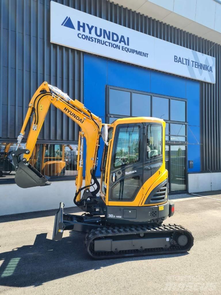 Hyundai R30Z-9AK Minigraafmachines < 7t