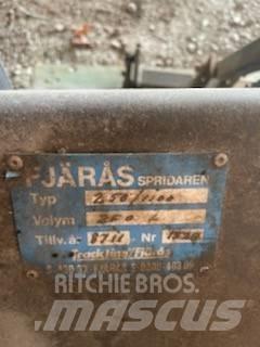 Fjärås 250/1100 Zand- en zoutstrooimachines