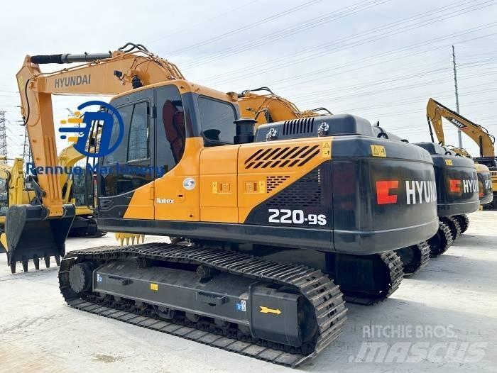Hyundai R220-9S Rupsgraafmachines