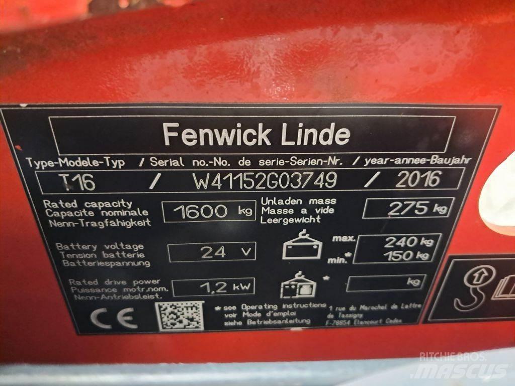Linde T16 Steekwagentje