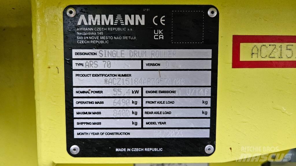 Ammann ARS 70 Duowalsen