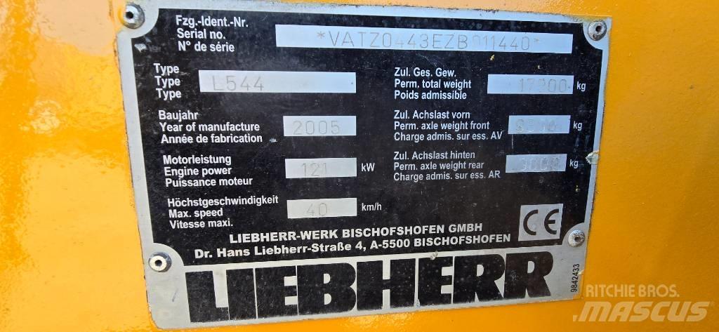 Liebherr L 544 Wielladers