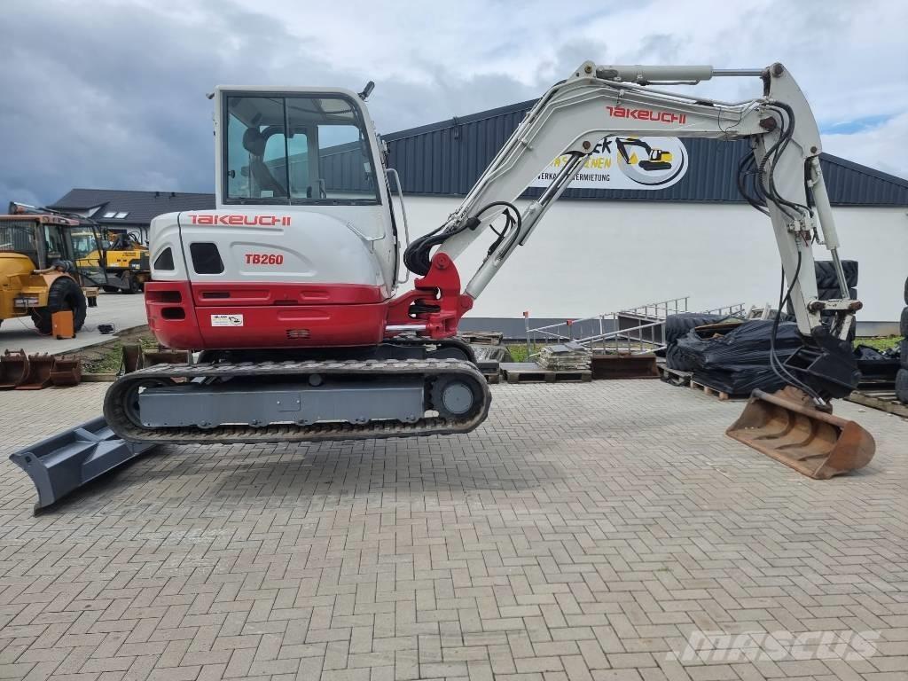 Takeuchi TB 260 Minigraafmachines < 7t