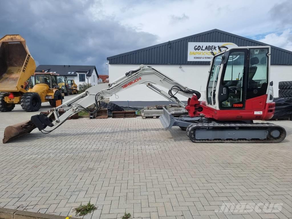 Takeuchi TB 260 Minigraafmachines < 7t