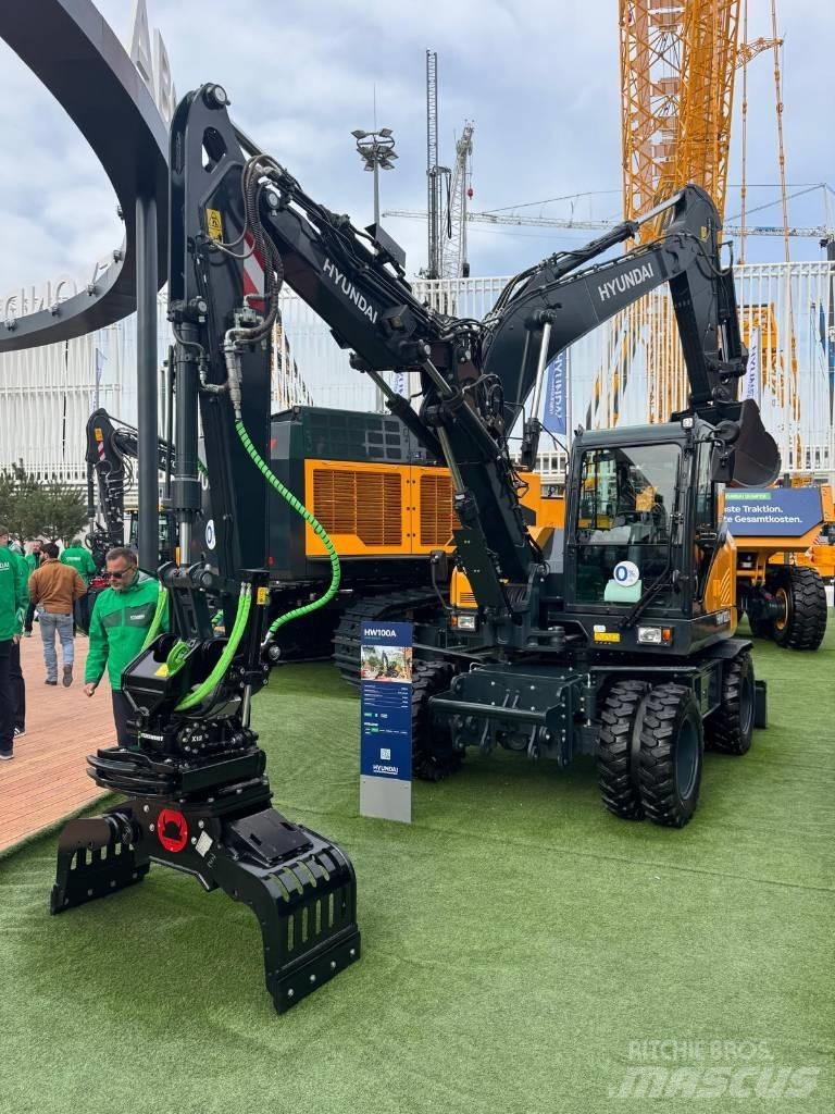 Hyundai HW 100 A Wielgraafmachines