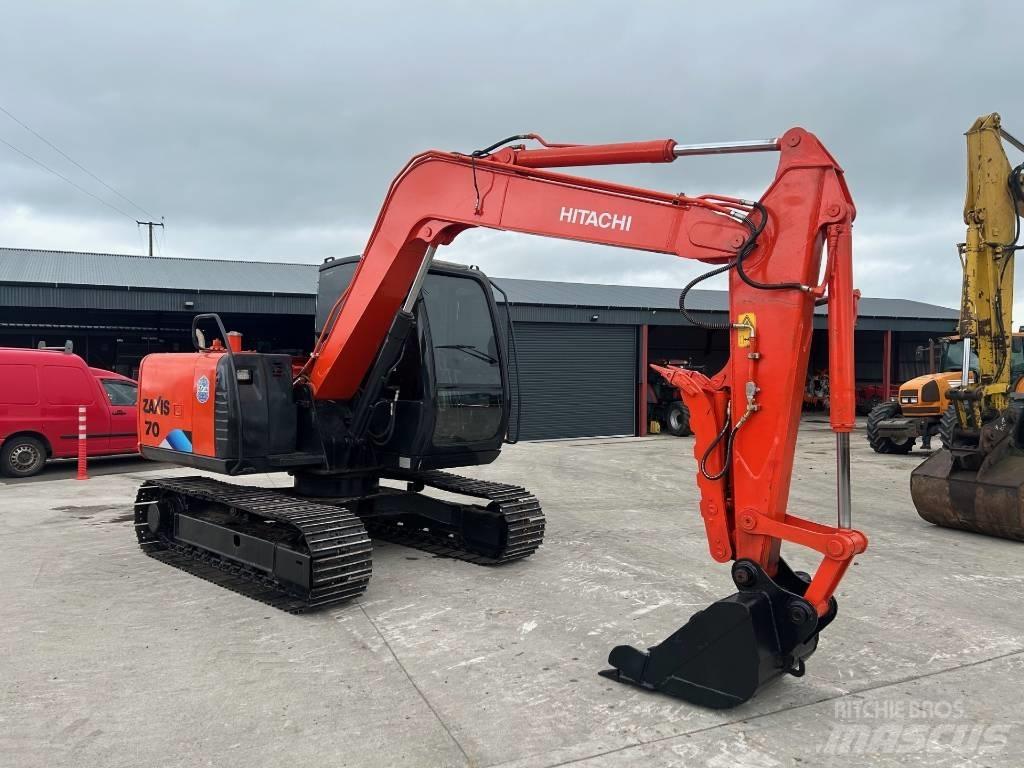 Hitachi Zaxis 70 Midigraafmachines 7t - 12t