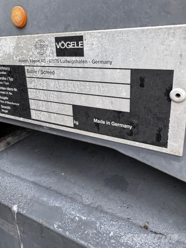 Vögele 1800-3 Asfaltafwerkmachines