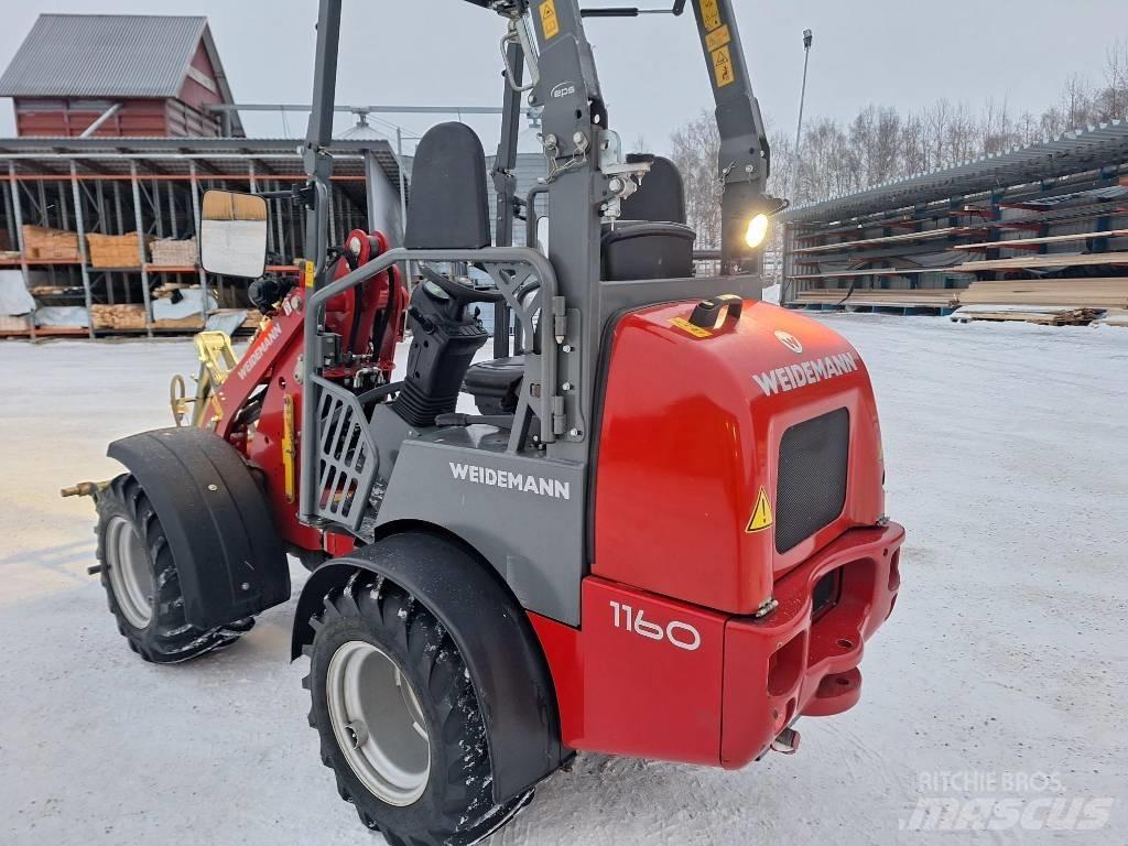 Weidemann 1160 Knik- en schrankladers